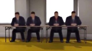 This girl fuck with two guys in front of people