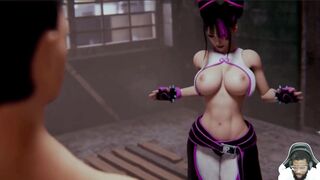 Bald Pussy Ellie Fucked From Behind, Big Breast Juri Han Special Fuck, Thicc Ass D.va Piledrive Fucking